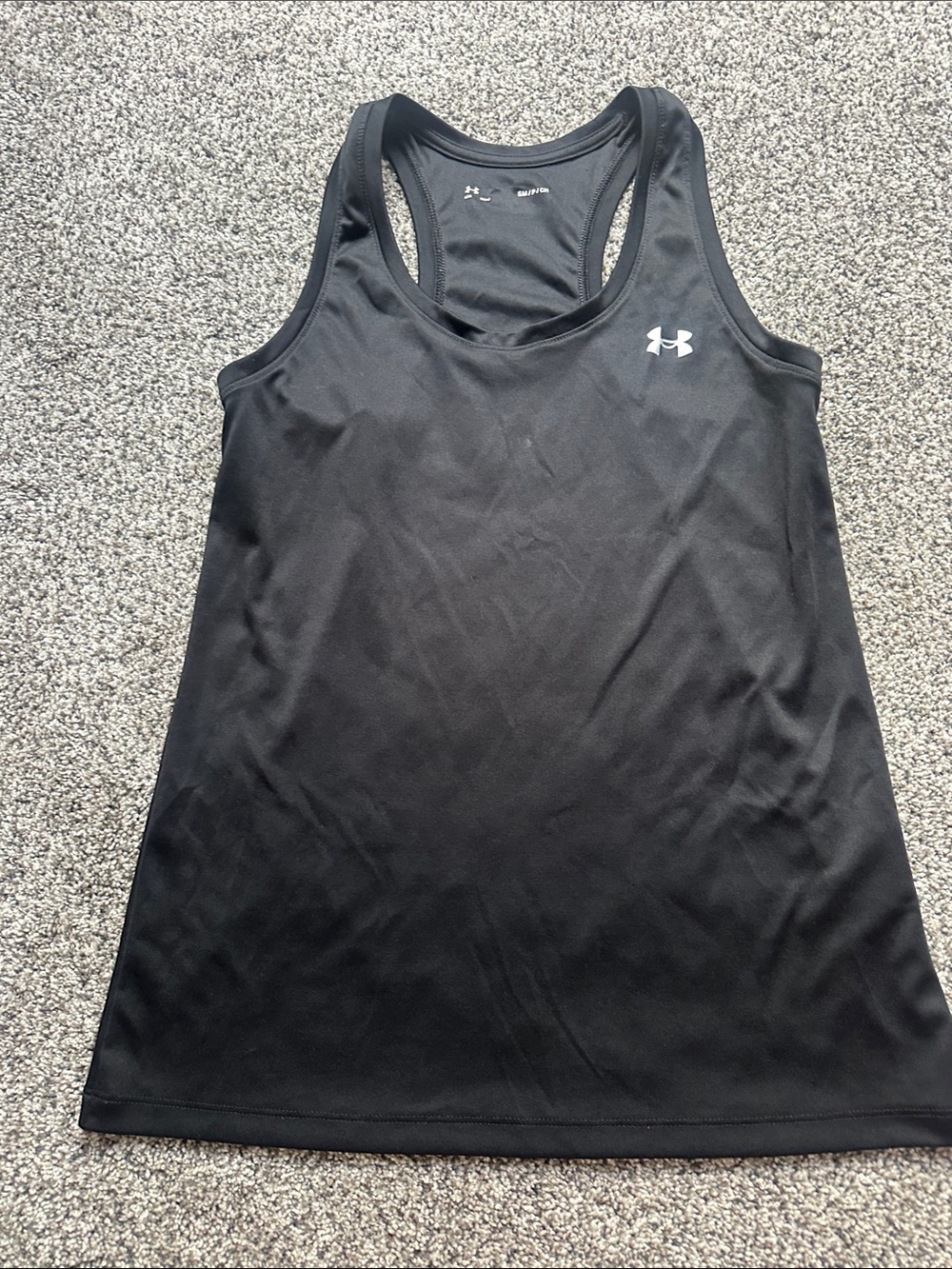 Under Armour Black Women's Athletic Racerback Tank